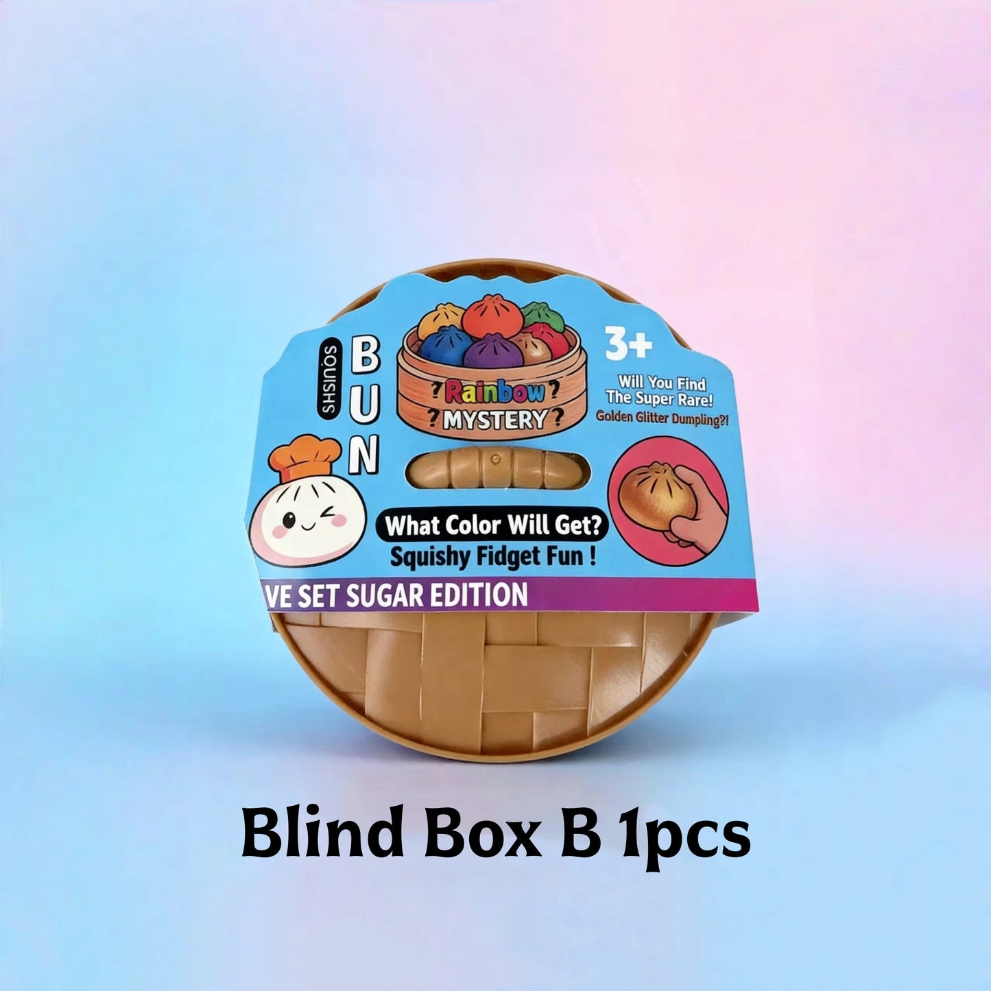 Premium Dumpling Bun Squishies Stress Ball Toy For Stress Relief