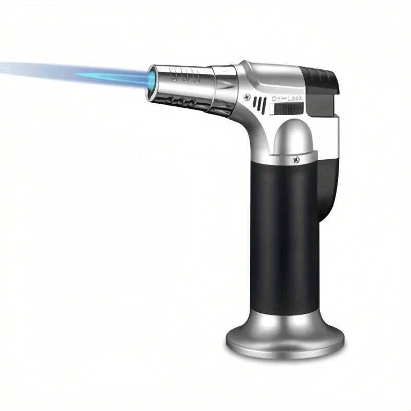 TopFlames Butane Torch Lighter Mini Kitchen Jet With Safety Lock