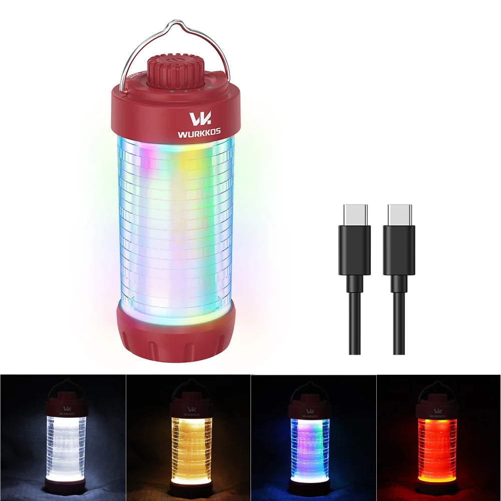 Wurkkos CL01 Lantern 550LM Waterproof Rechargeable LED Light Power Bank