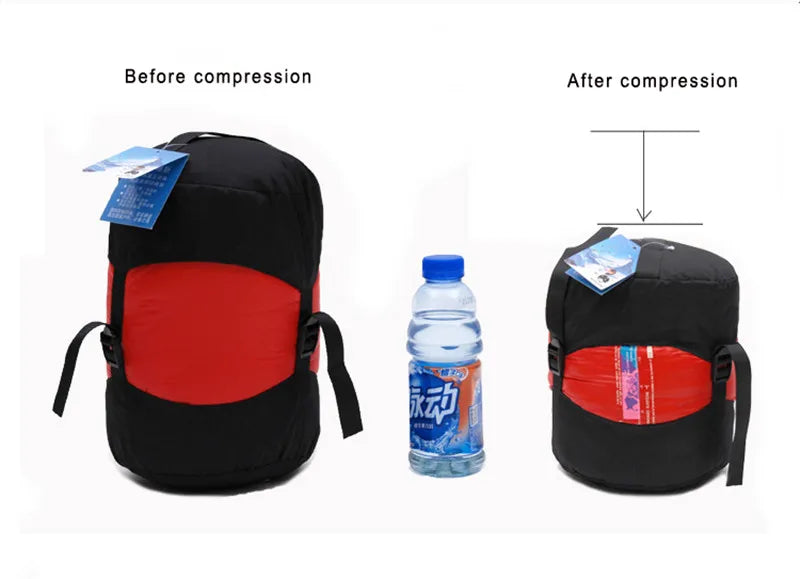 Very Warm White Goose Down Filled Adult Mummy Style Sleeping Bag Fit for Winter Thermal 4 Kinds of Thickness Camping Travel
