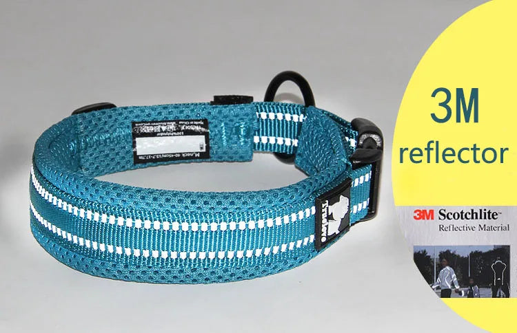 Truelove Pet Dog Collar Nylon Adjustable Webbing Padded Soft Reflective Durable Heavy Duty Training Custom Luxury Cat TLC5011