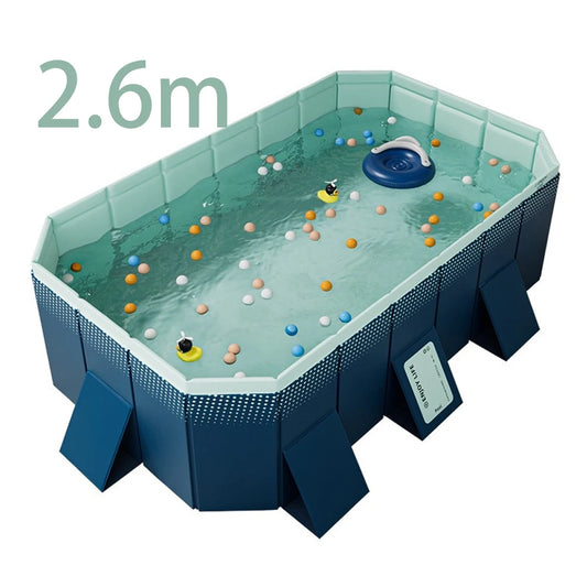 Foldable Outdoor Family Pool Non Inflatable for Garden and Yard