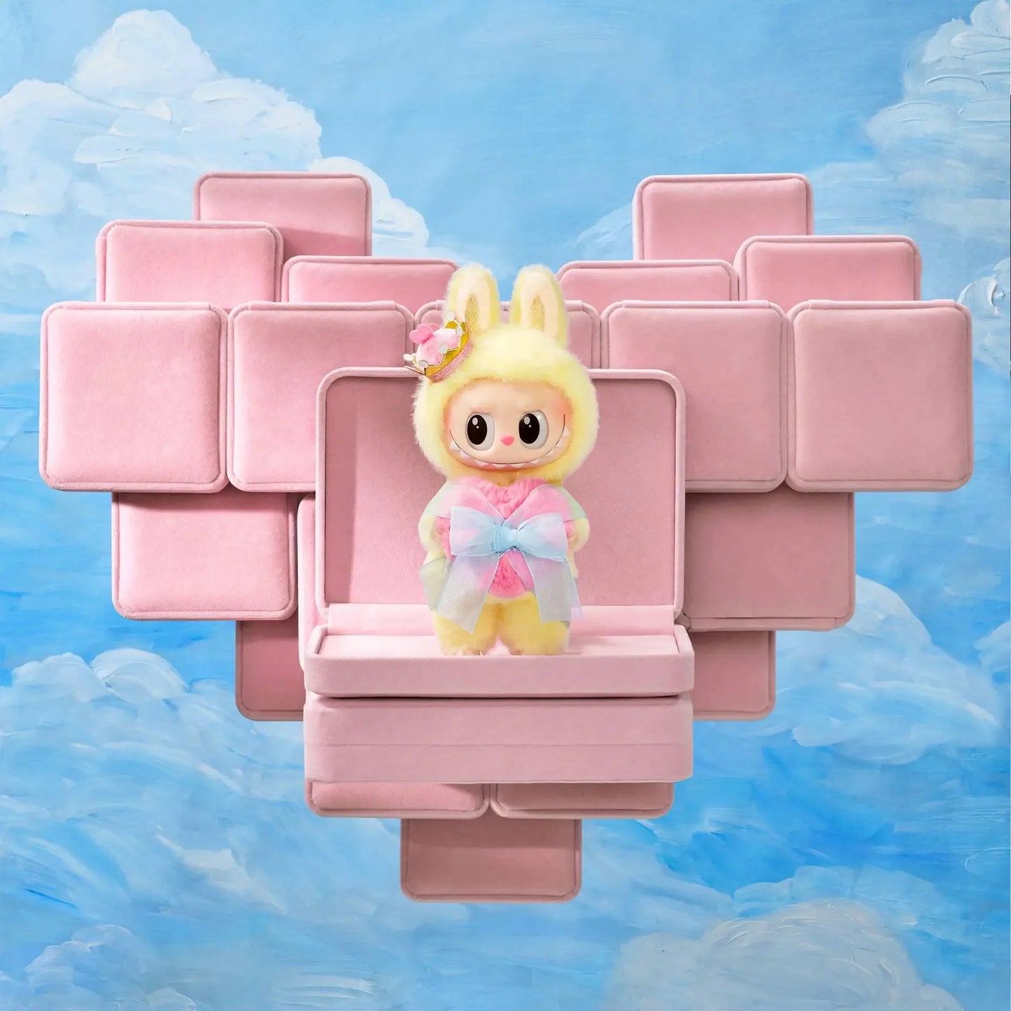 POP MART The Monsters Labubu Queen Vinyl Collectible Toy Figure