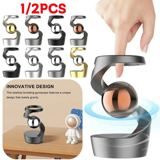 Gravity Defying Kinetic Desk Gyroscope Fidget Spinner