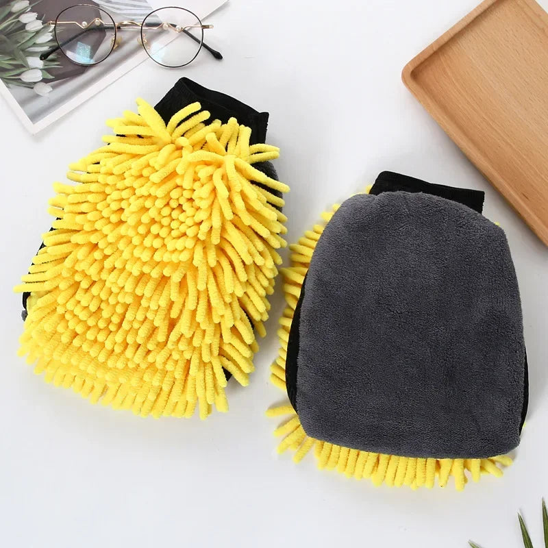 Car Wash Glove AntiScratch Cleaning Mitt For Auto Detailing