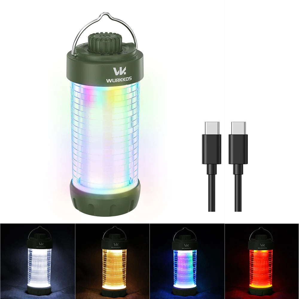 Wurkkos CL01 Lantern 550LM Waterproof Rechargeable LED Light Power Bank