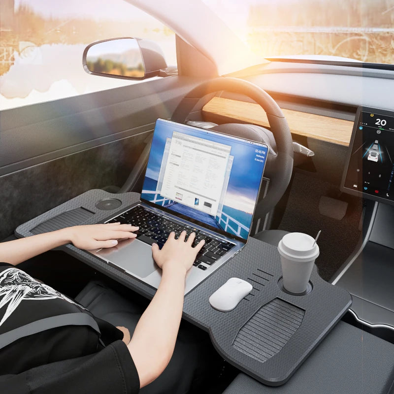 Ergonomic Laptop Tray Desk Surface For Model 3 Y S