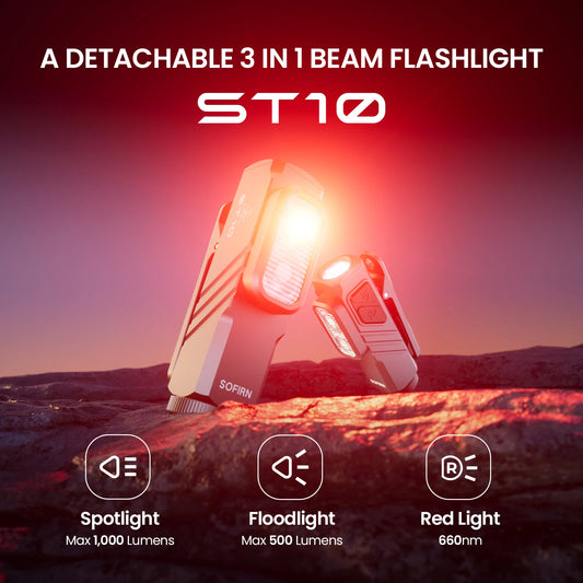 Sofirn Mini ST10 1000LM USB C EDC Rechargeable Flashlight