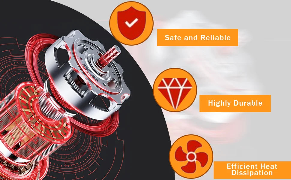 XYSD 12 in Electric Chainsaw Cordless, 21v ,2x3000mah Battery Handheld Chainsaw for Tree Trimming Electric Tree Trimmer Saw