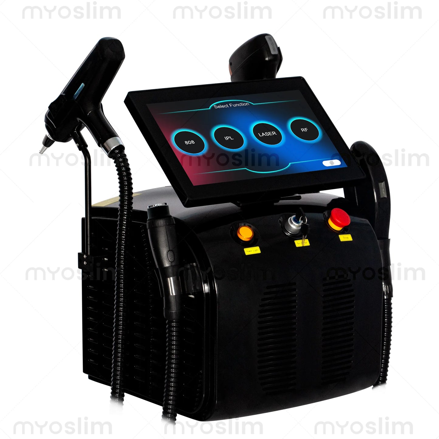 4 in 1 4000w Soprano Titanium Ice Platinum Diode 755 808 1064nm 4 Wavelength ND:YAG Laser Painless Hair Removal Machine