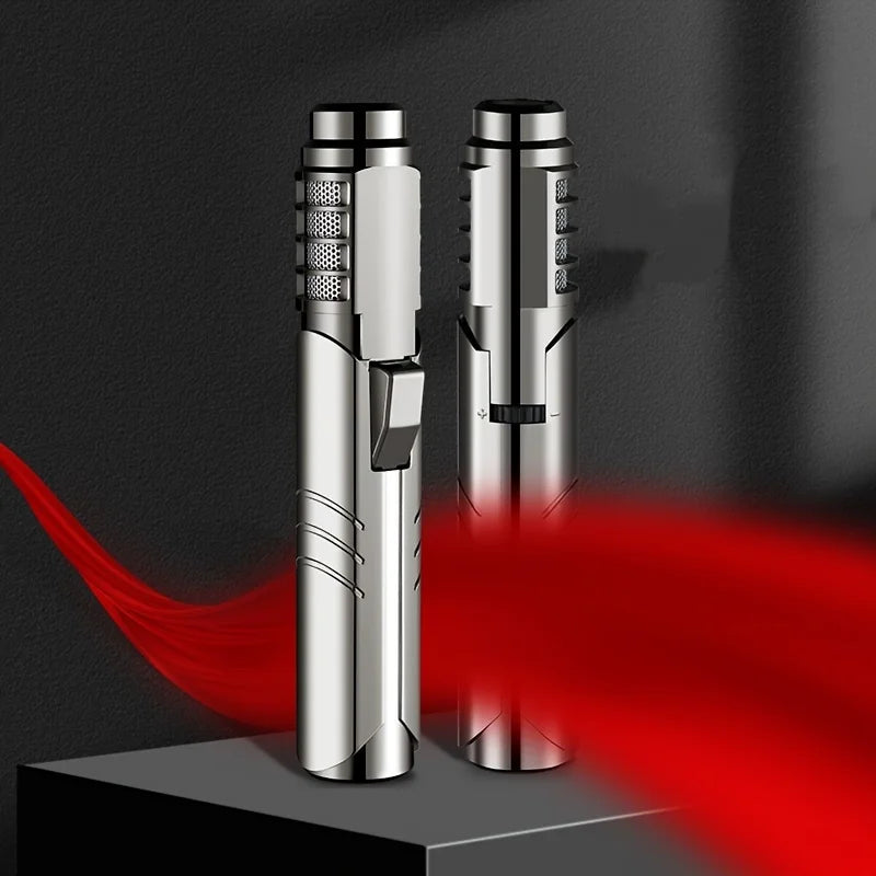 TopFlames 1800° Butane Torch Lighter Metal Windproof Portable