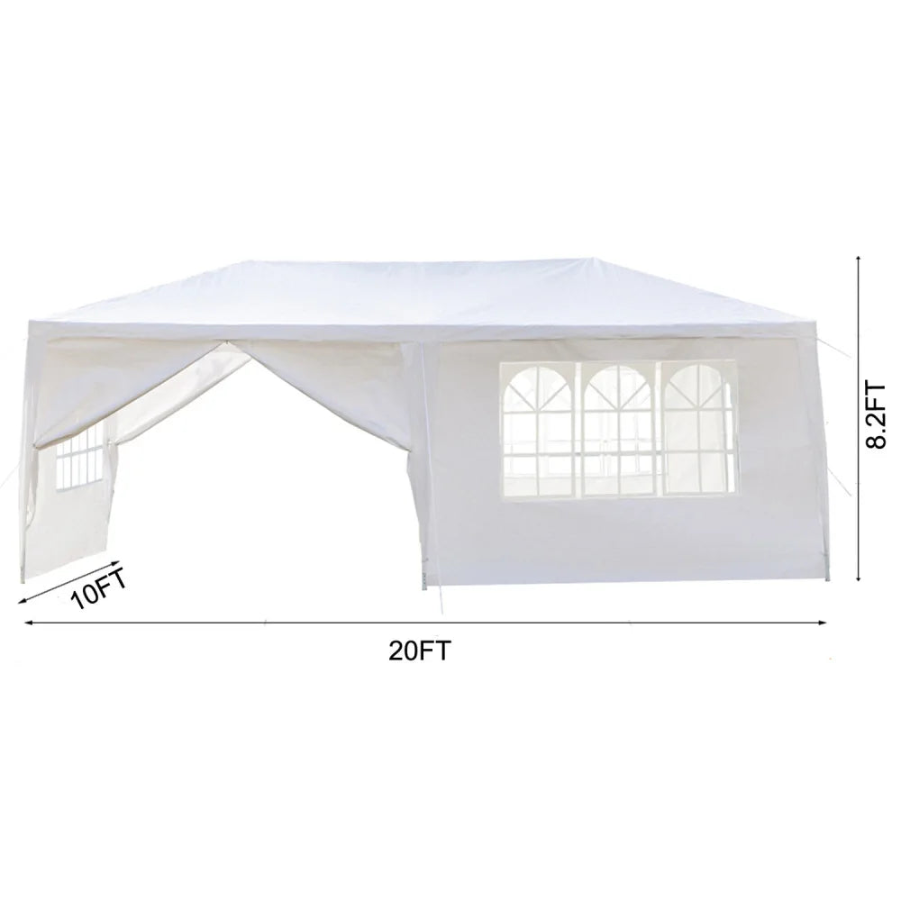Outdoor Wedding Gazebo With Removable Sidewalls For Events