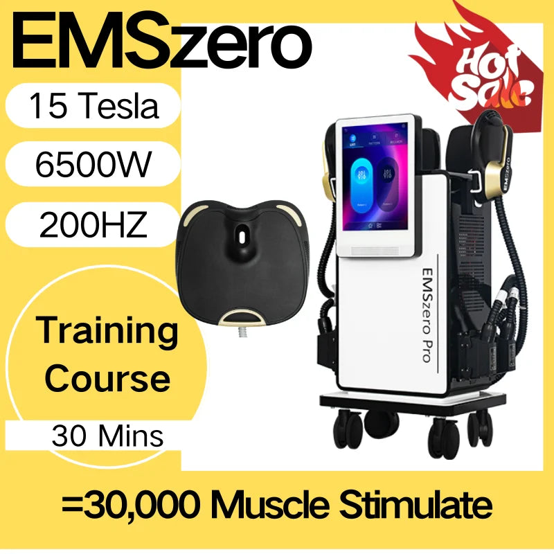 Professional EMSzero Neo Body Sculpt Machine RF Hiemt EMS Build Muscle Slimming Buttock Toning Muscle Stimulator EMS zero Pro