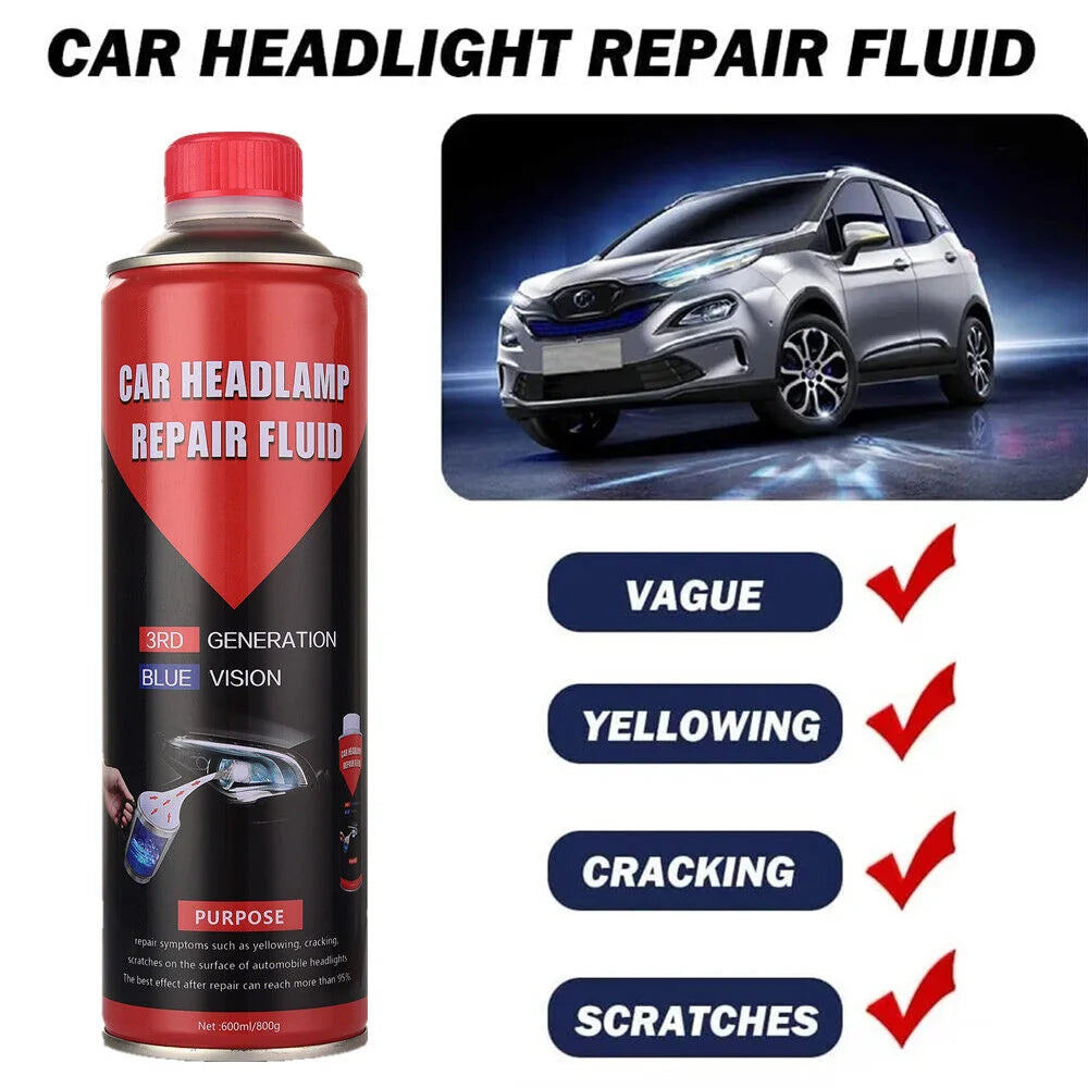 800G Liquid Polymer Headlight Restoration Polish For Scratches