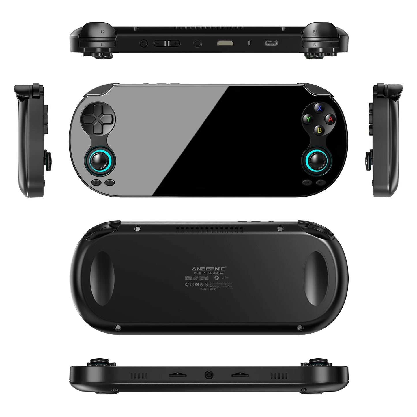 ANBERNIC RG VITA/RG VITA Pro Handheld Game Console Android Retro Game Player 5000mAh Supports RixelHK Wifi Online Multi-player