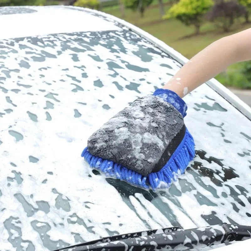 Car Wash Glove AntiScratch Cleaning Mitt For Auto Detailing