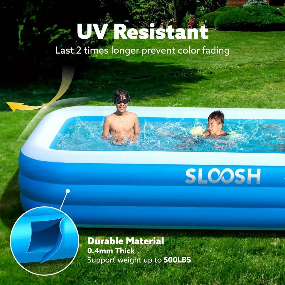 Joyfy Inflatable Family Pool For Backyard Summer Fun And Parties