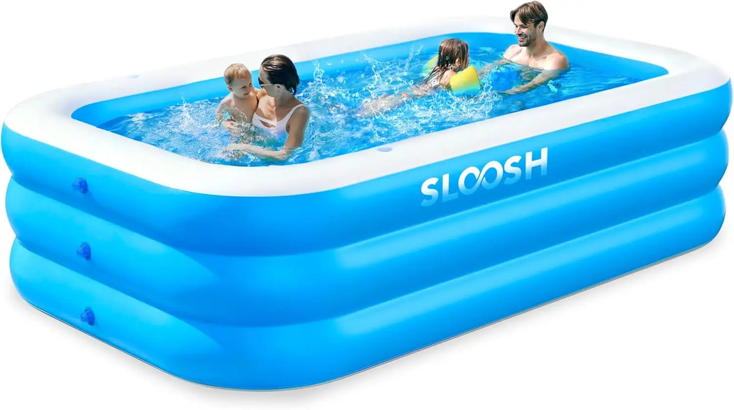 Joyfy Inflatable Family Pool For Backyard Summer Fun And Parties