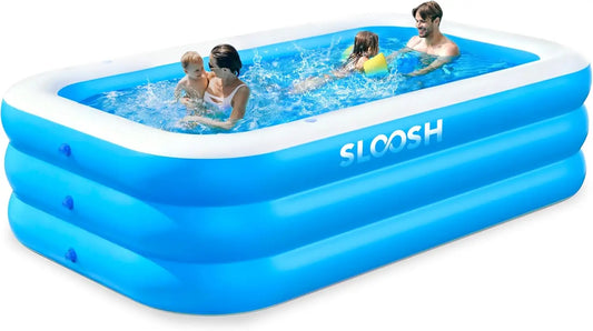 Joyfy Inflatable Family Pool For Backyard Summer Fun And Parties