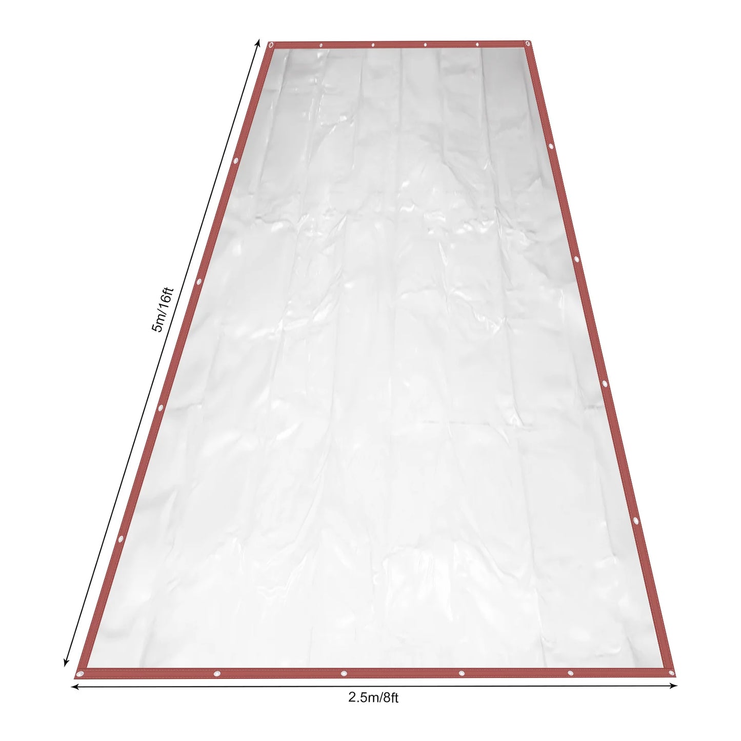 Commercial Grade PVC Awning Canopy Roll Up Patio Enclosure