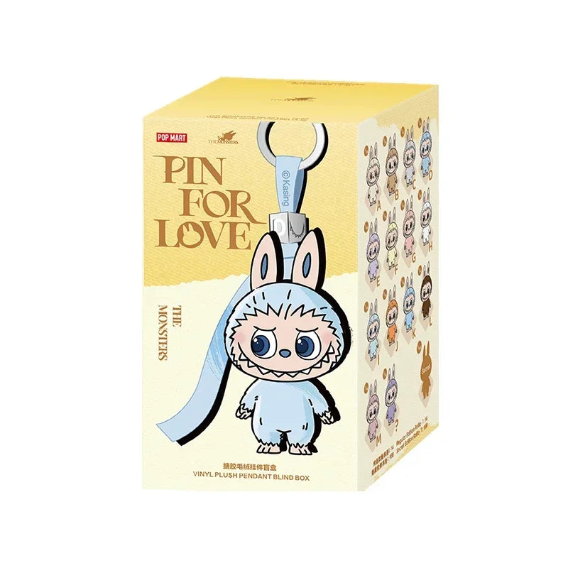 POP MART Mini Labubu Monsters Pin For Love Blind Box
