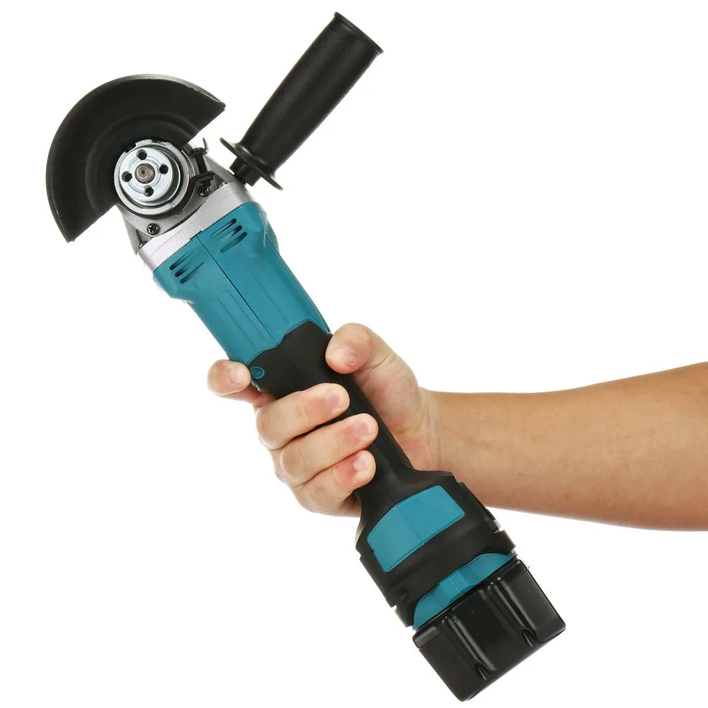 125mm Brushless Angle Grinder Cordless Electric Angle Grinder Power Tool Polishing Cutting Machine for Makita 18V Battery Pin