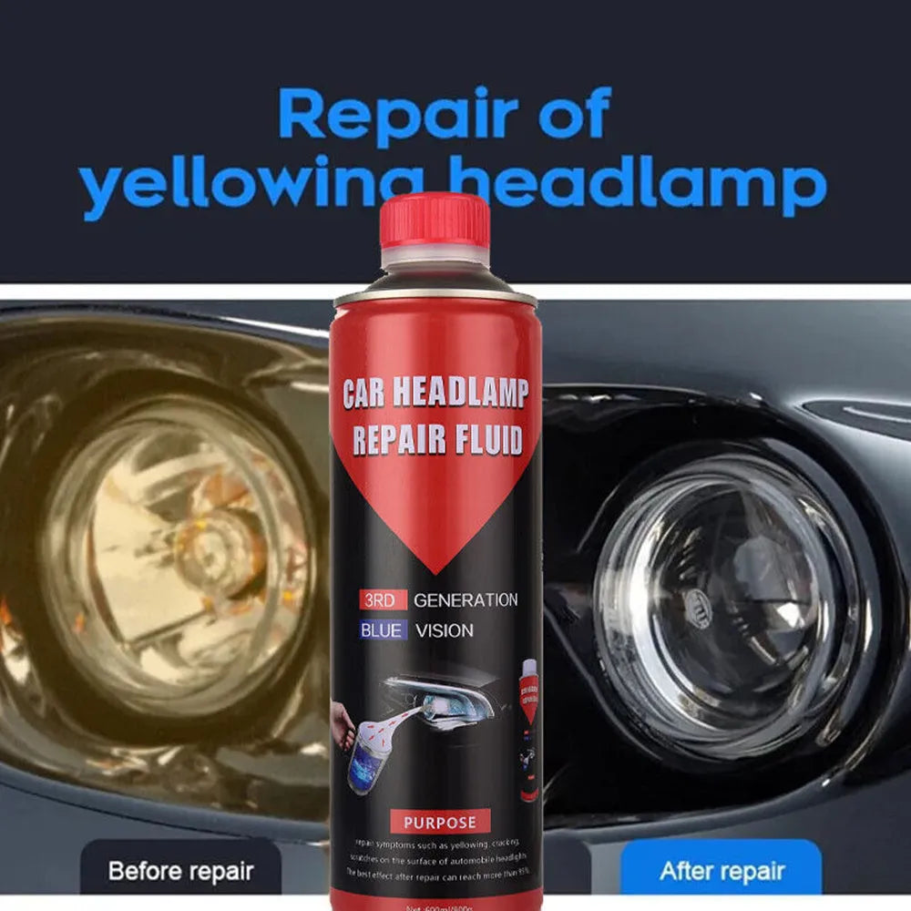 800G Liquid Polymer Headlight Restoration Polish For Scratches