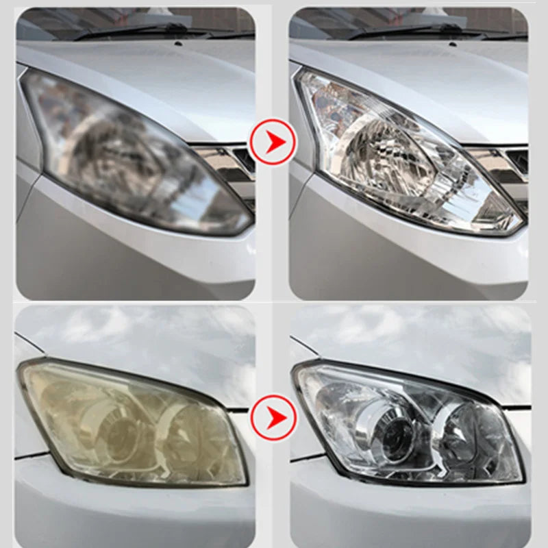 JOIGVFN Car Headlight Restoration Kit Liquid Polymer Repair