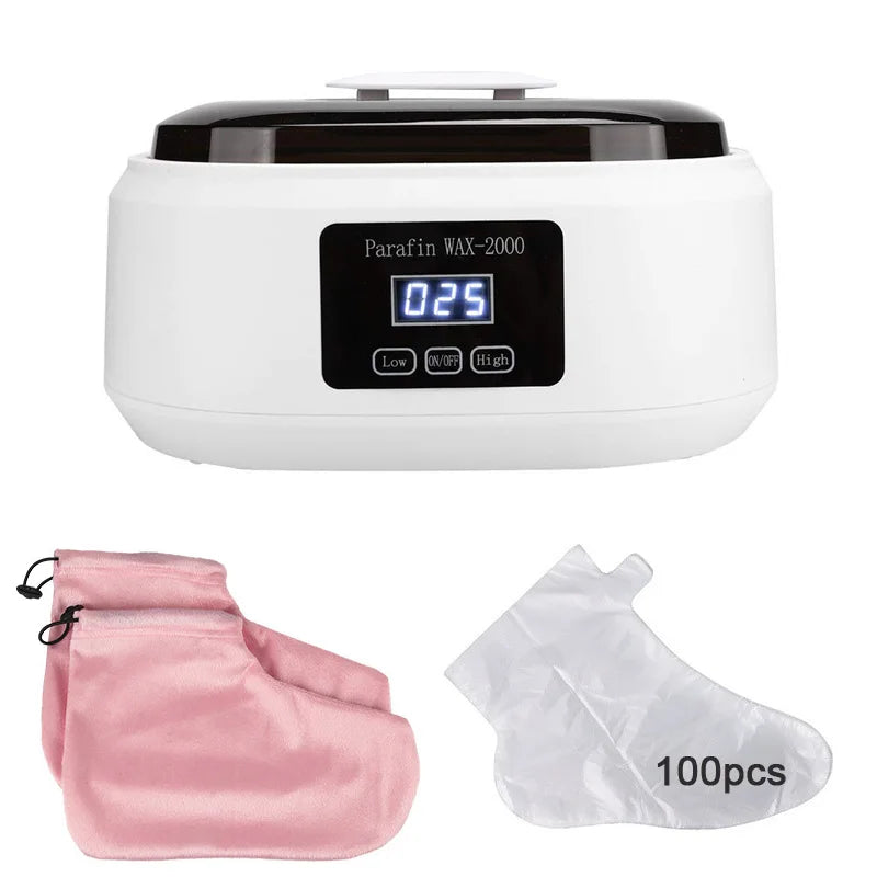 ZONGKUNG Paraffin Wax Warmer Kit For Hands And Feet Spa