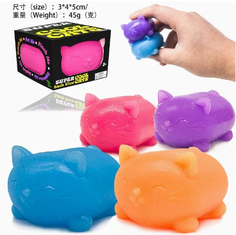 NeeDoh Groovy Glob Squishy Stress Balls For Relaxation And Play