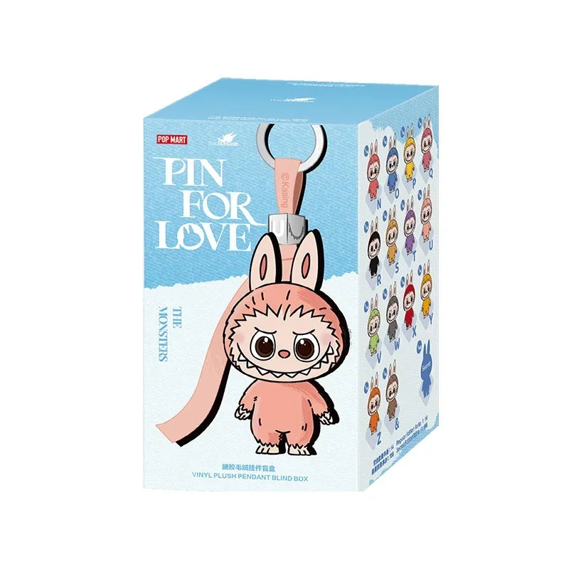 POP MART Mini Labubu Monsters Pin For Love Blind Box