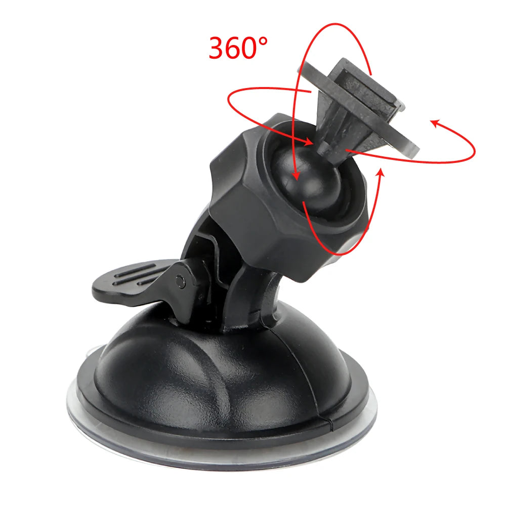 Car Holder For Xiaomi Iphone Mobile Phone Stand DVR Camera Dashboard Windshield Suction Mount Driving Recorder Bracket Rotating