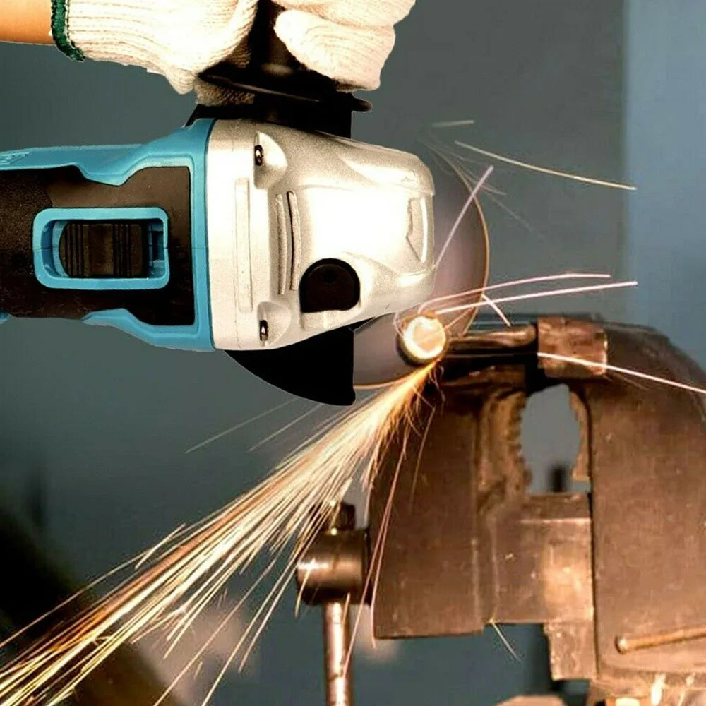 125mm Brushless Angle Grinder Cordless Electric Angle Grinder Power Tool Polishing Cutting Machine for Makita 18V Battery Pin