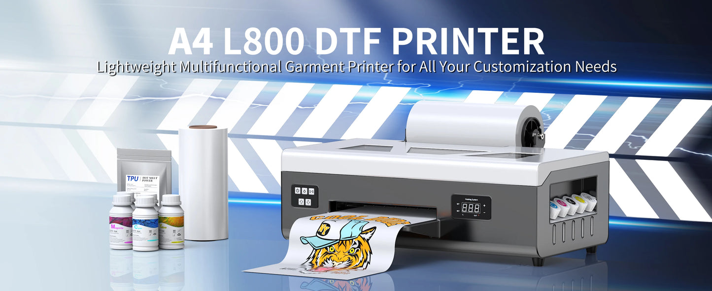 OYfame US EU Stock A3 A4 DTF Printer impresora UV dtf A3 For Epson XP600 DTF tshirt Printing Machine A3 For L805 UV DTF Printer