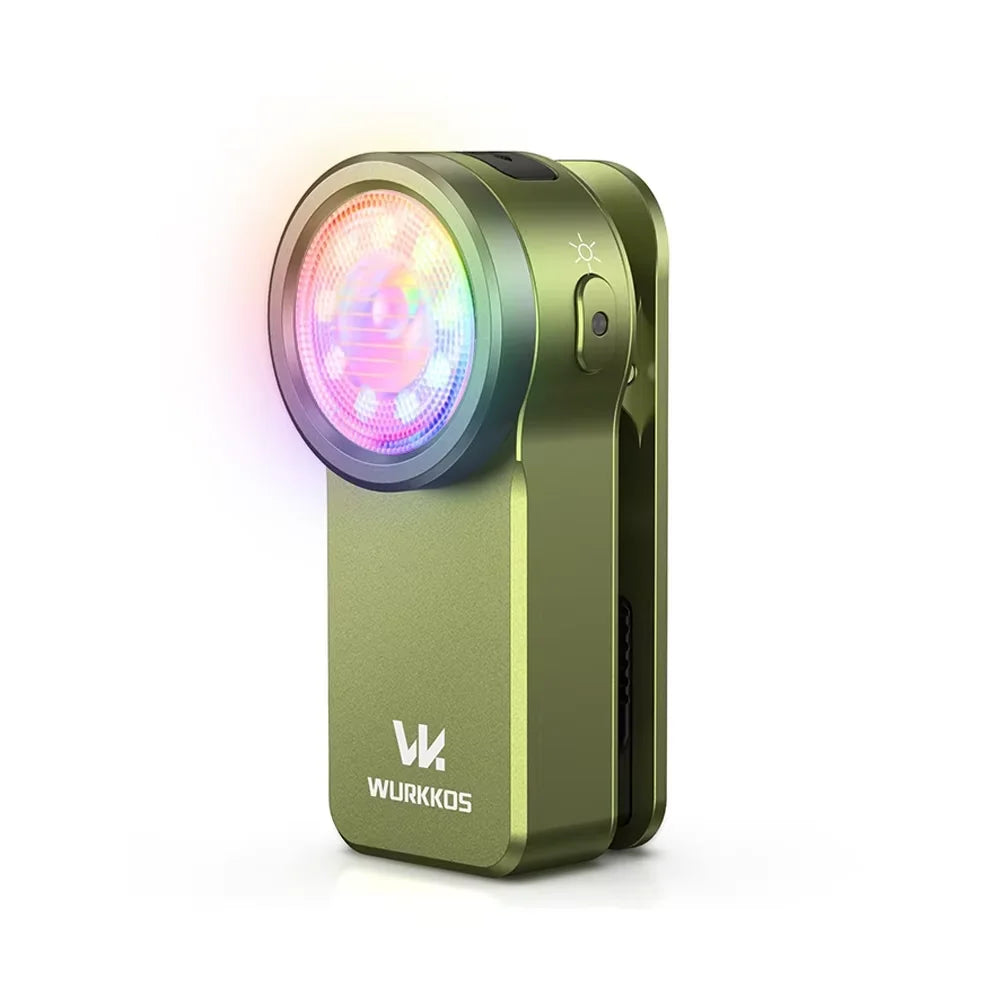 Wurkkos HD03 LED Clip Light USB Rechargeable Flashlight