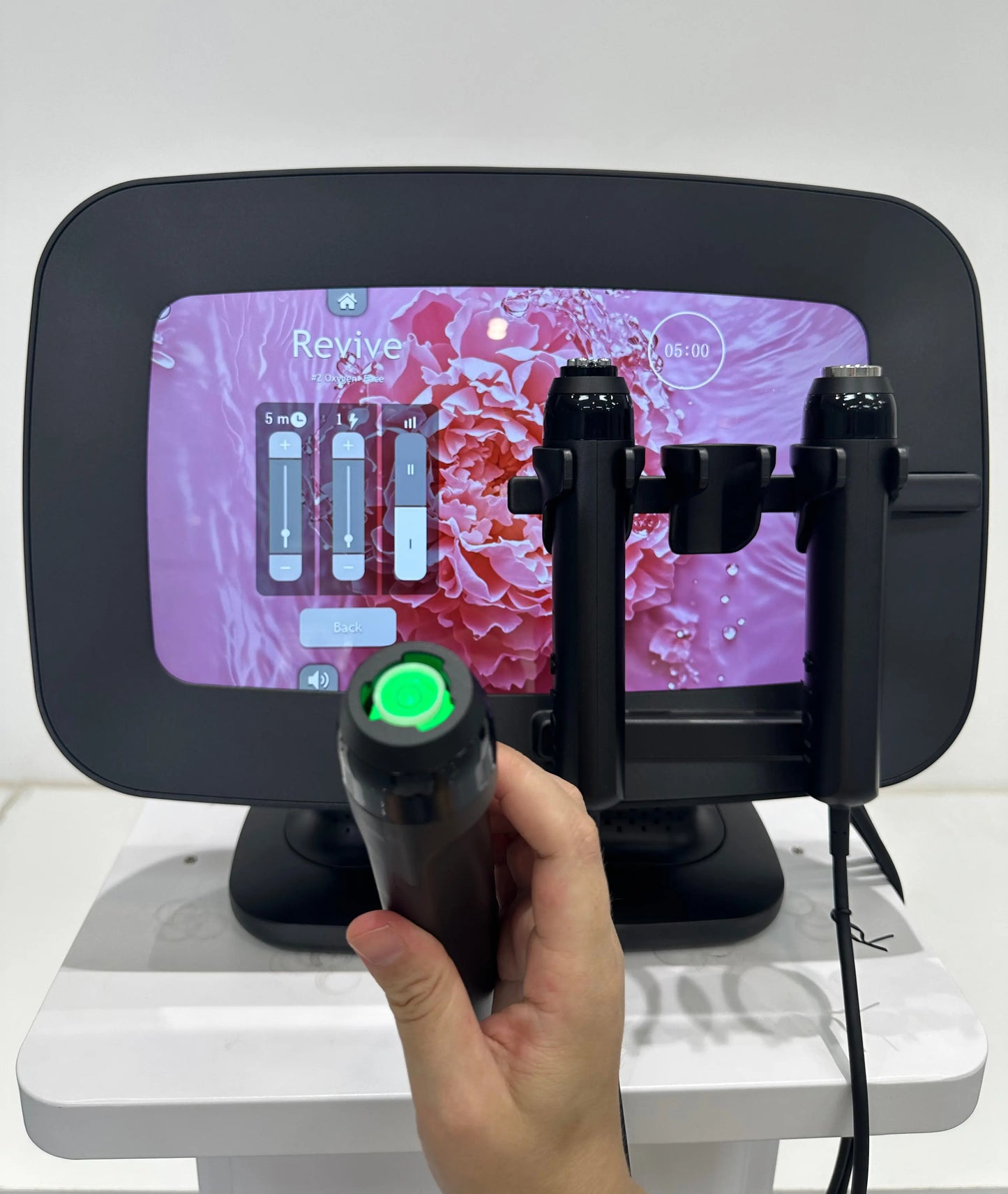 High Quality 3 in 1 CO2 Bubble Oxygenation Pods Facial Skin Care Skin Tightening Oxygen Jet Therapy Machine