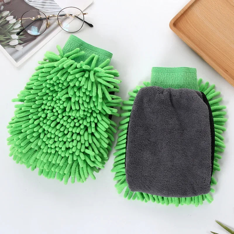 Car Wash Glove AntiScratch Cleaning Mitt For Auto Detailing