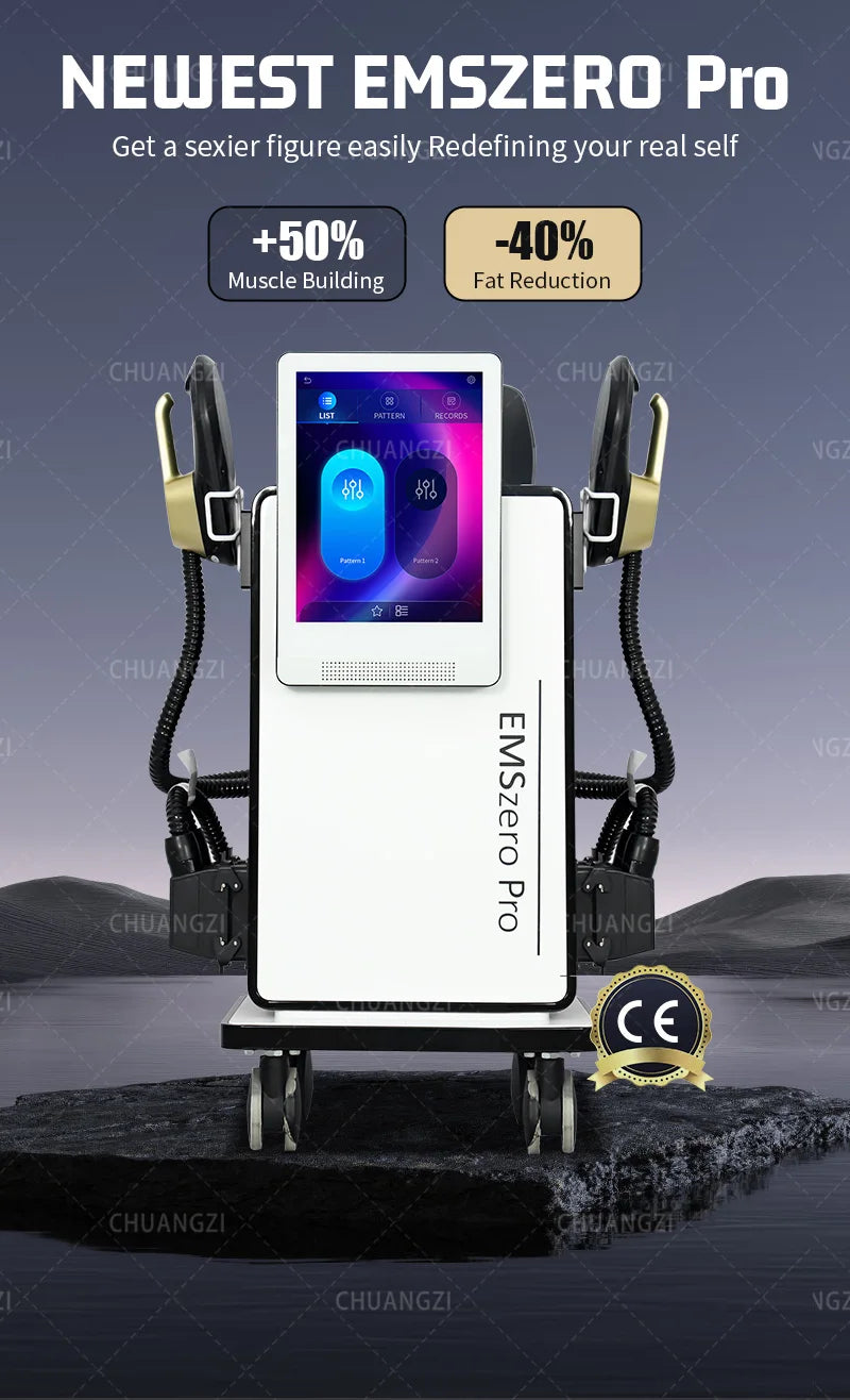 Professional EMSzero Neo Body Sculpt Machine RF Hiemt EMS Build Muscle Slimming Buttock Toning Muscle Stimulator EMS zero Pro