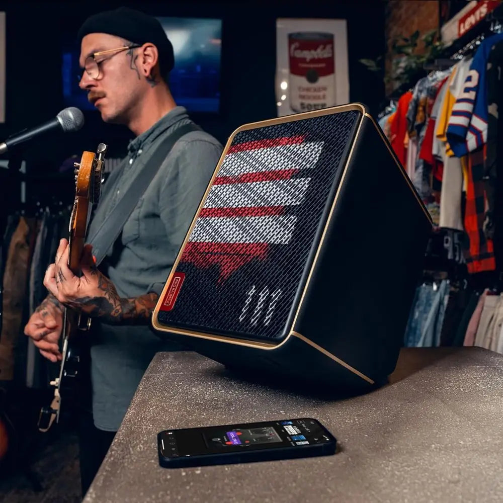 Portable 65W 4-Channel Smart Guitar Amplifier With AI Features