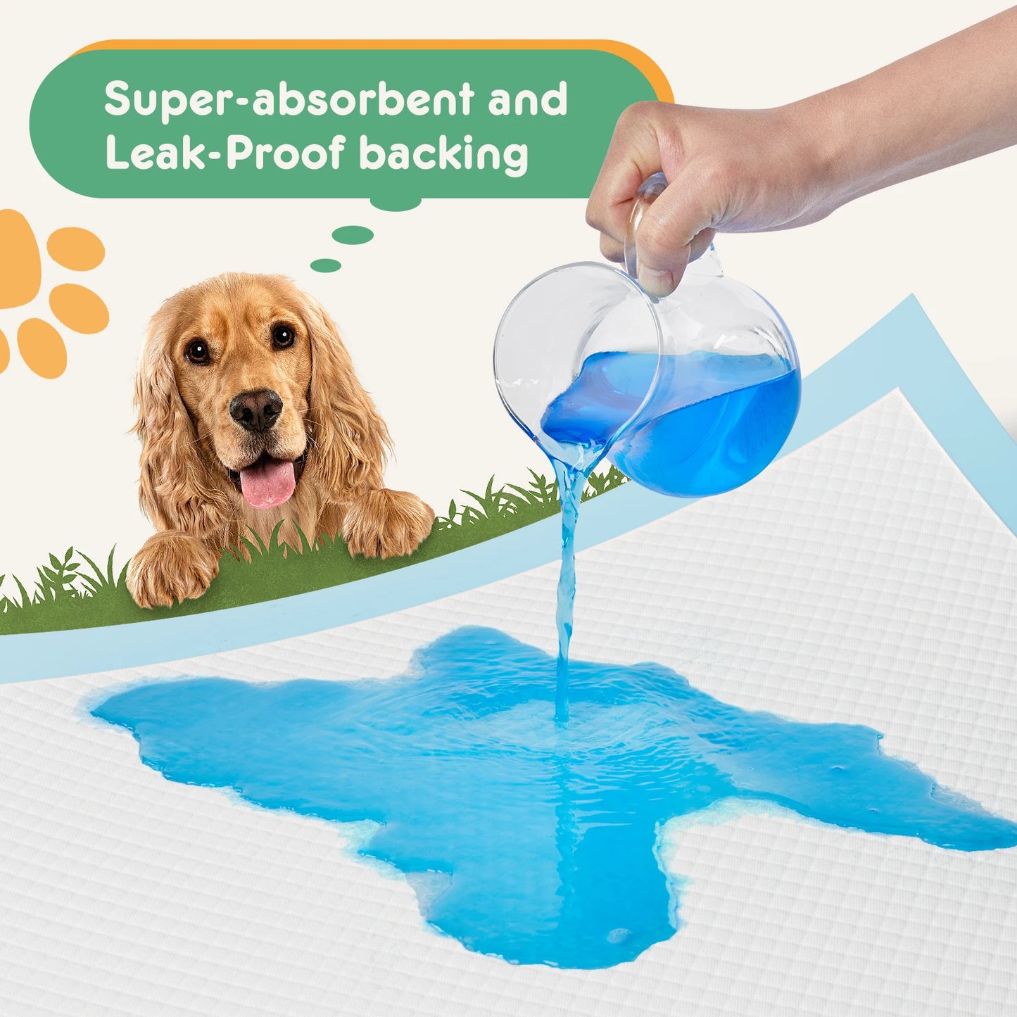 Disposable Underpads 150 Count Quick Drying Leakproof Training Pads