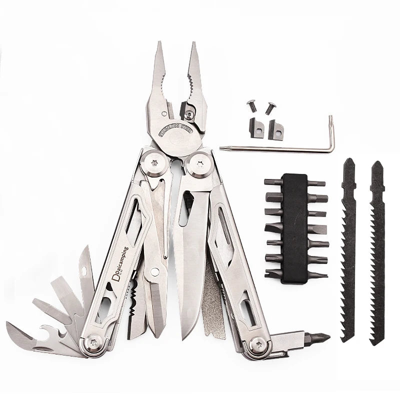 Daicamping DL30 Replaceable Part Hand Multi Tool Multi-tool Sets Cutter Multitools Survival Pliers Multifunctional Folding Knife