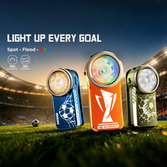 Wurkkos HD03 LED Clip Light USB Rechargeable Flashlight