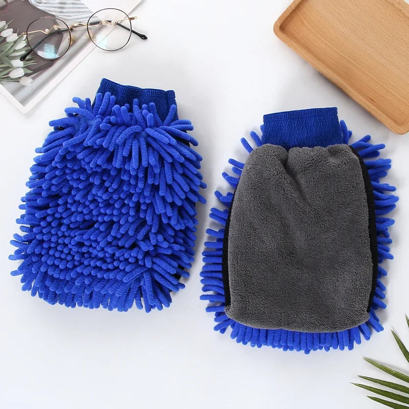 Car Wash Glove AntiScratch Cleaning Mitt For Auto Detailing
