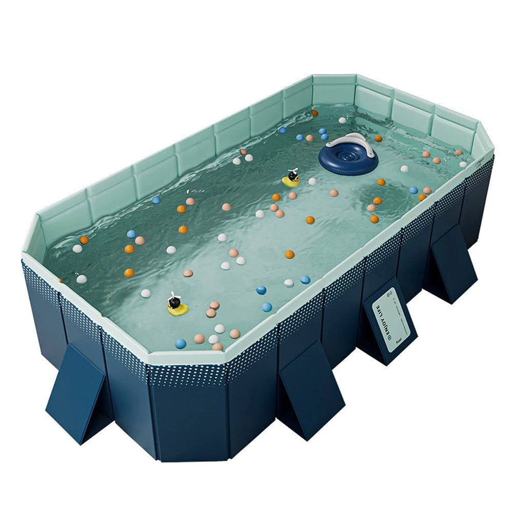 Foldable Outdoor Family Pool Non Inflatable for Garden and Yard