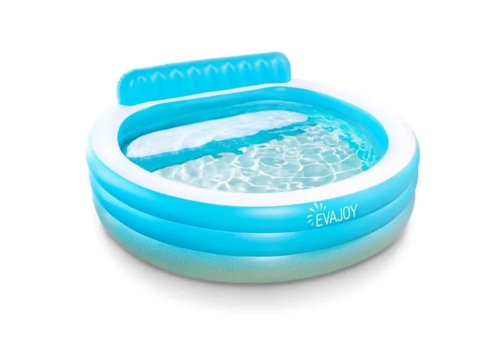 Inflatable Family Pool For Outdoor Fun And Relaxation