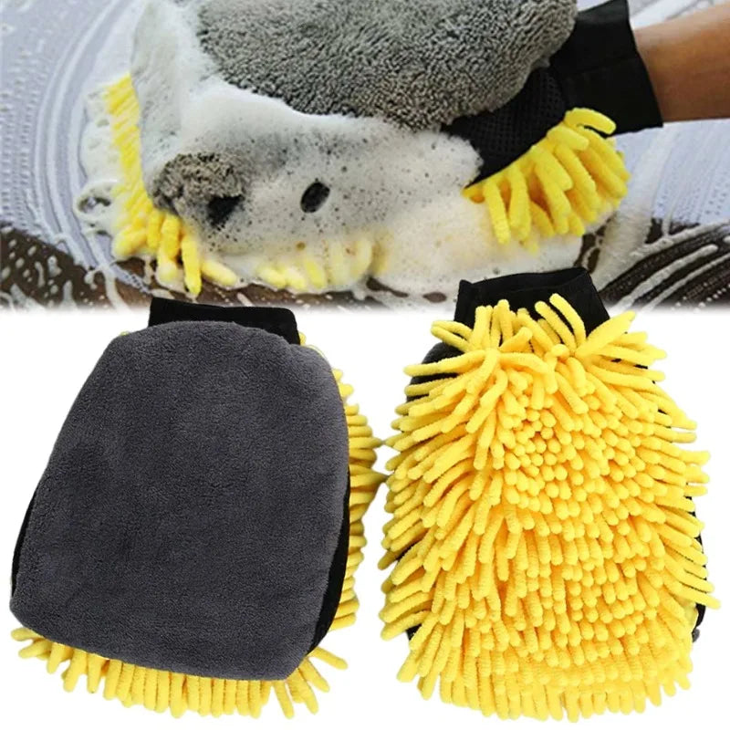 Car Wash Glove AntiScratch Cleaning Mitt For Auto Detailing