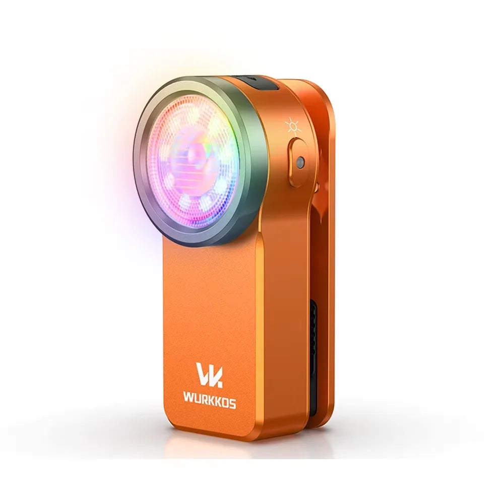 Wurkkos HD03 LED Clip Light USB Rechargeable Flashlight