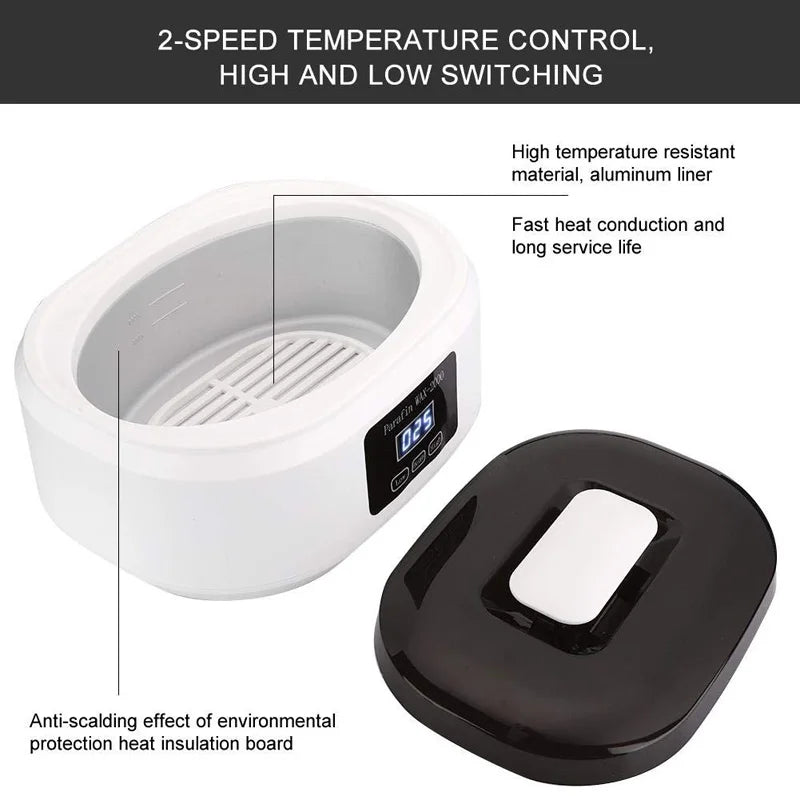 ZONGKUNG Paraffin Wax Warmer Kit For Hands And Feet Spa