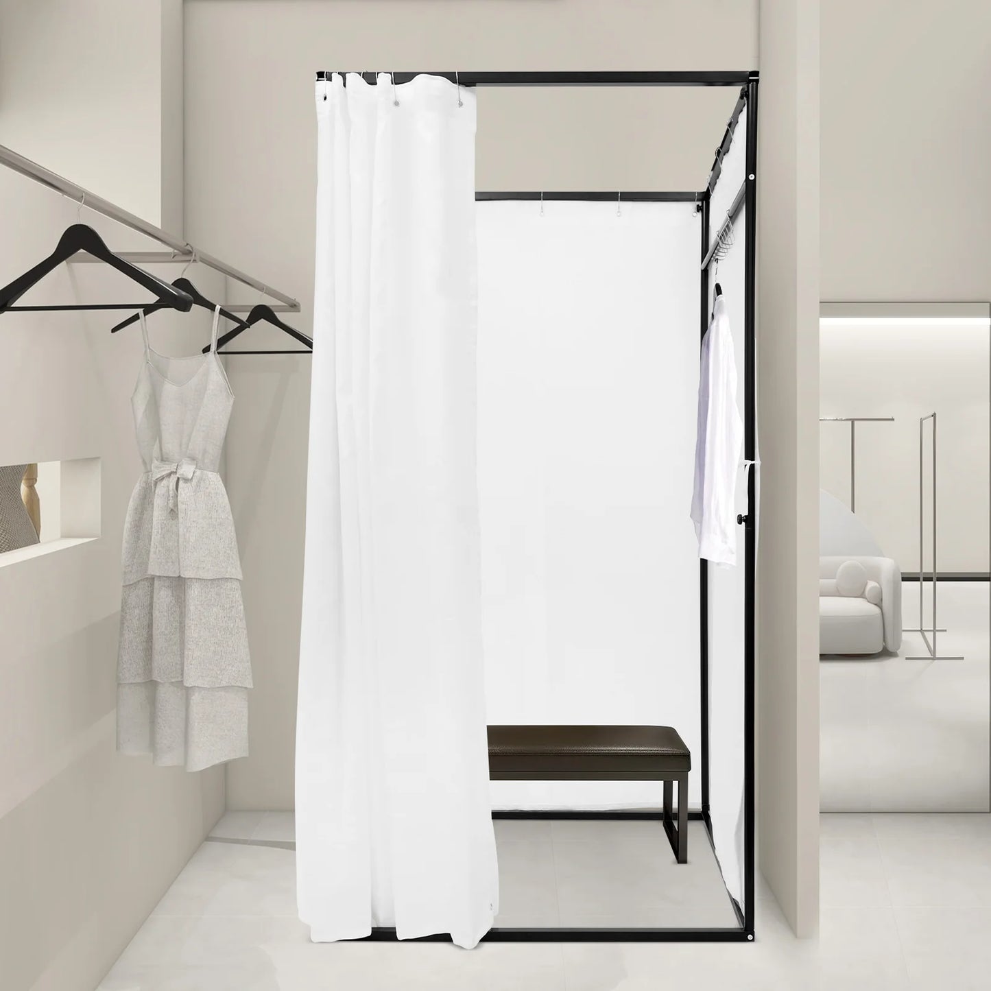 Portable Changing Room Tent Shelter For Privacy, 3 To 4 People, 35 kg Load
