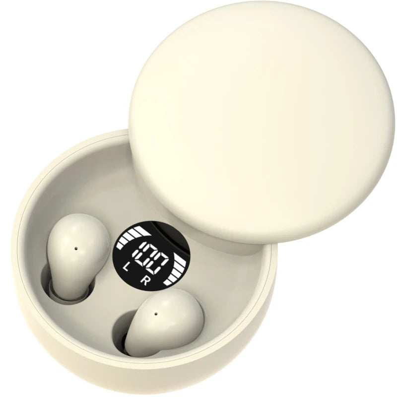 Invisible Sleep Earphones Ultra Thin Wireless Bluetooth With Noise Reduction